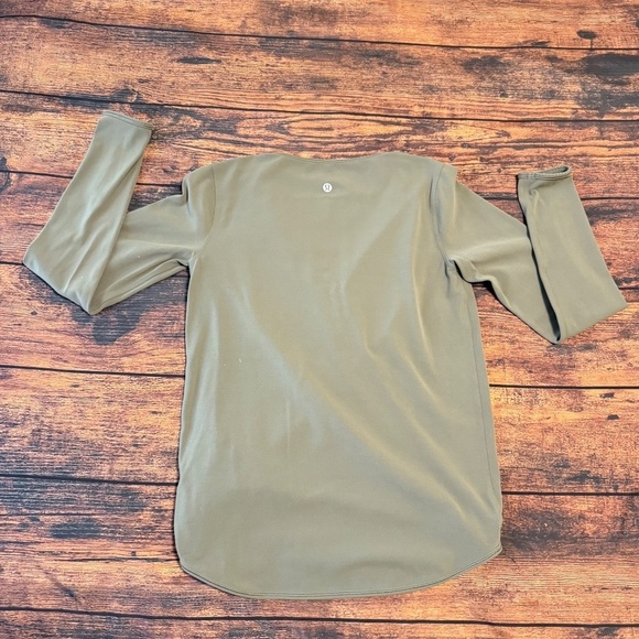 Lululemon Full Freedom Long Sleeve Sage-EUC - Picture 8 of 10